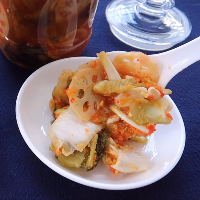 Step 11 Final Product Vietnamese Kimchi