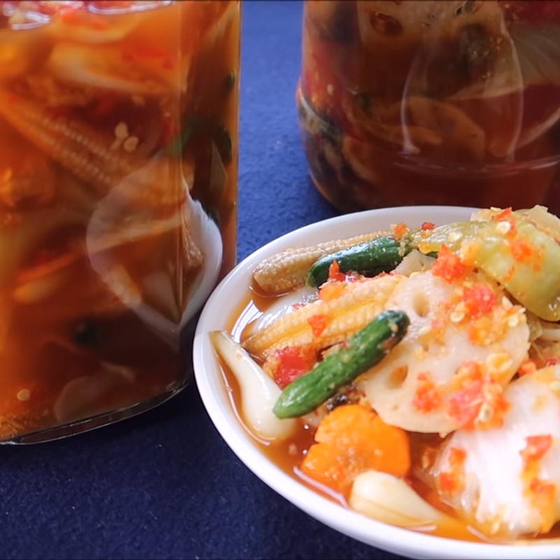 Step 11 Final Product Vietnamese Kimchi