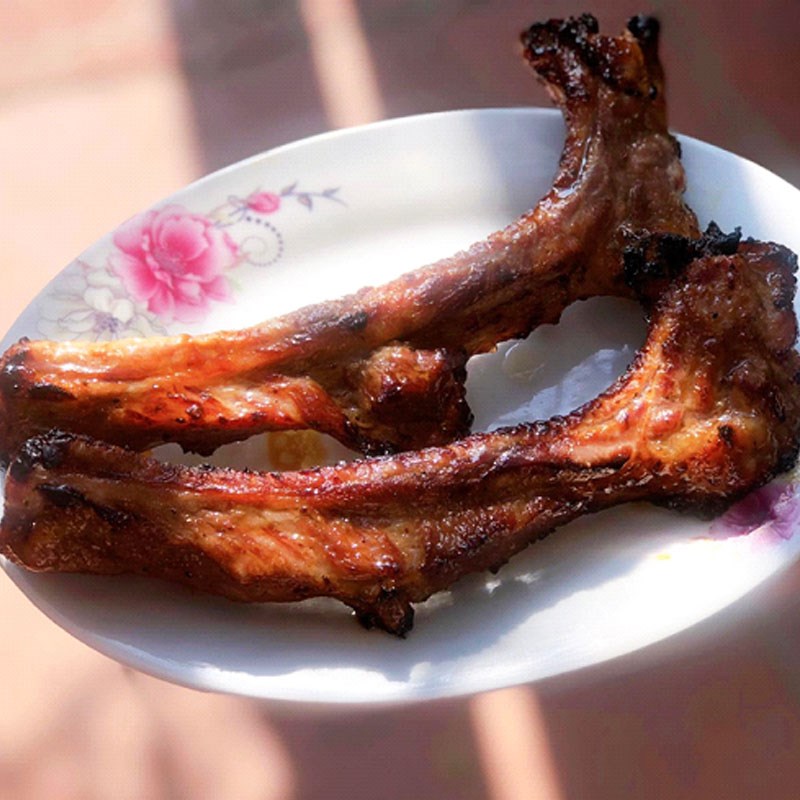 Step 4 Final Product BBQ Ribs using air fryer