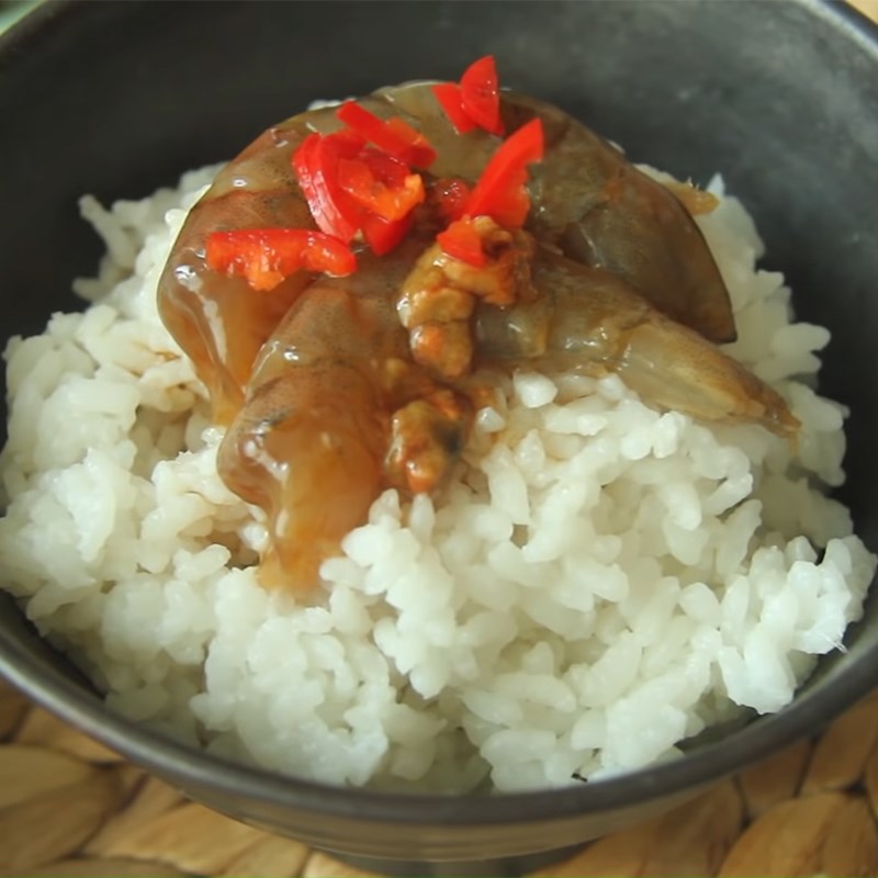 Step 4 Final Product Korean Soy Sauce Shrimp
