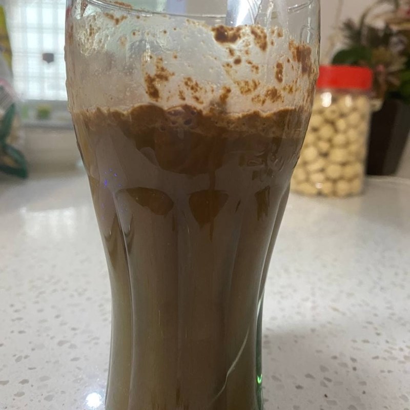 Step 3 Final product Milo mixed with Coca Cola