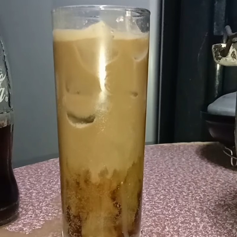 Step 3 Final Product Milo mixed with Coca Cola