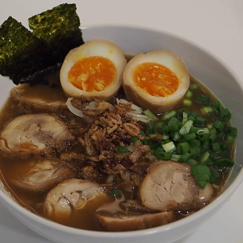 Step 10 Final Product Tori Paitan Ramen