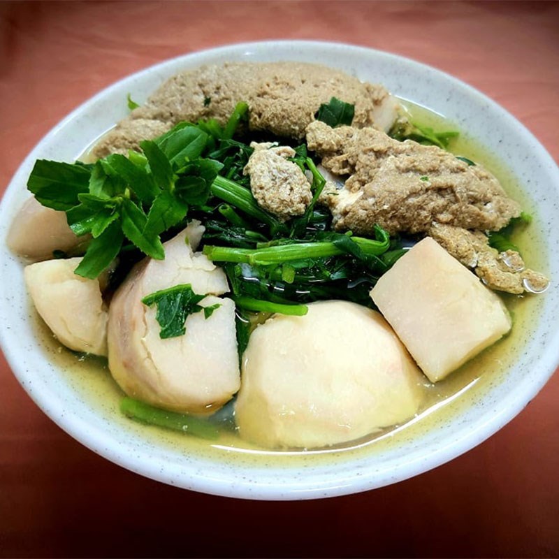 Step 4 Final Product Water Lily Soup with Taro