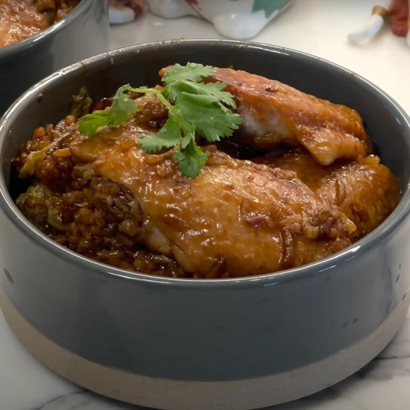Step 3 Final product Chicken wings with soy sauce