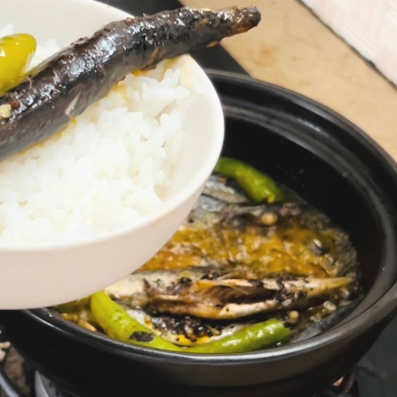 Step 3 Final Product Braised Mackerel with Green Chili