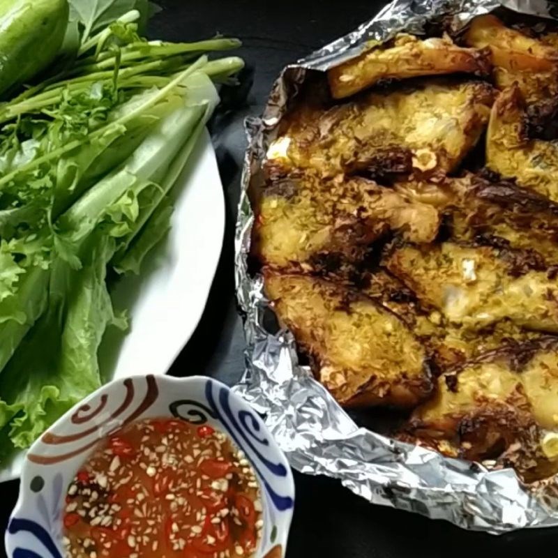 Grilled Carp with Ginger and Fermented Rice using an Air Fryer 12 Step 6 Enjoying Grilled carp with fermented rice