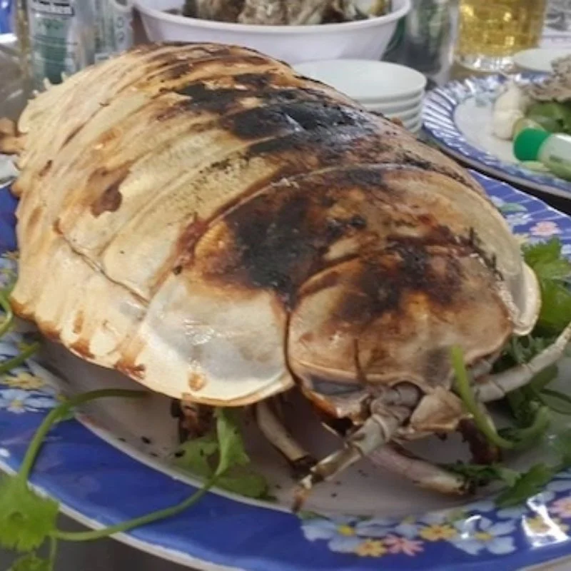 Step 3 Enjoy Grilled sea bug