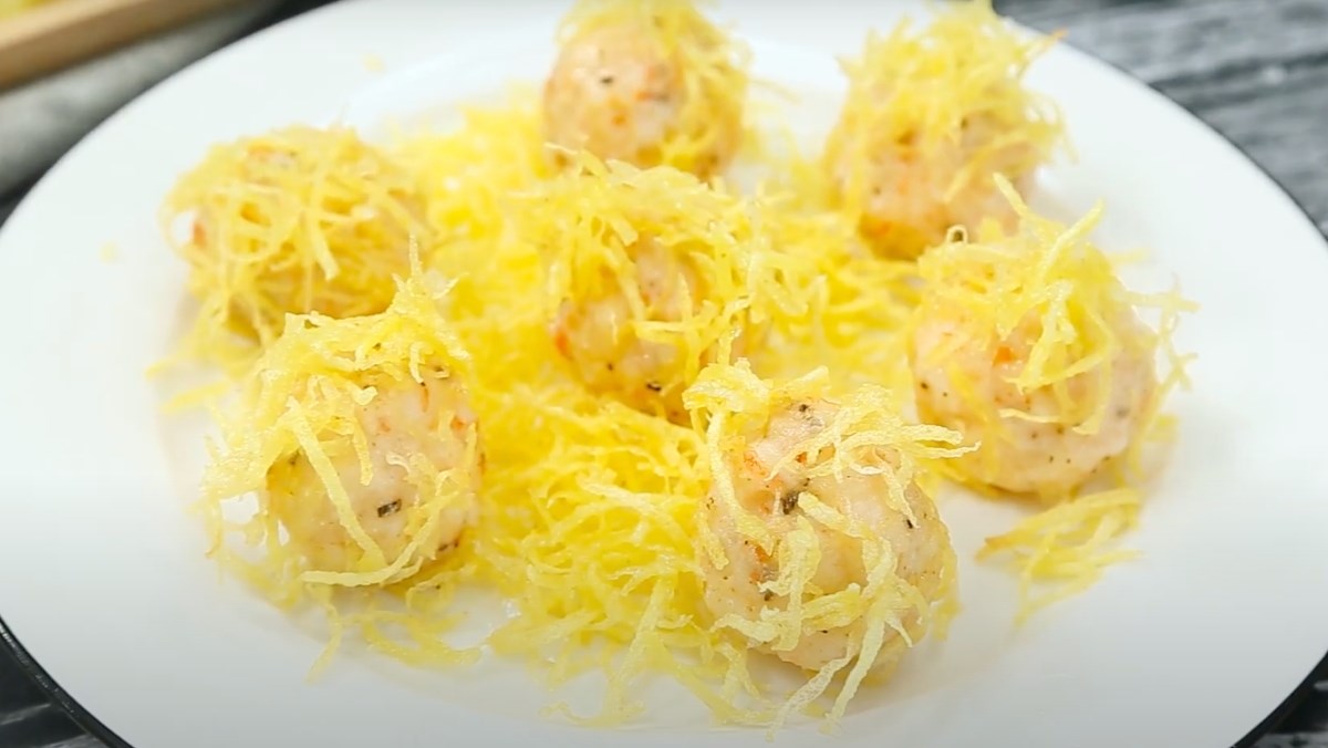 2 ways to make crispy and delicious fried cheese shrimp 20 Cheese fried shrimp