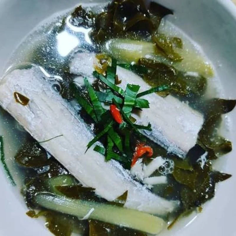 Step 4 Presentation of Spicy Sour Fresh Mackerel Soup