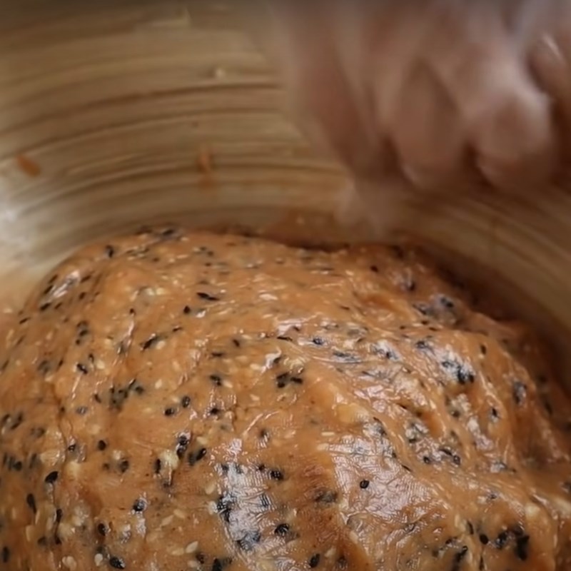 Step 2 Mixing the dough for fermented tofu cake