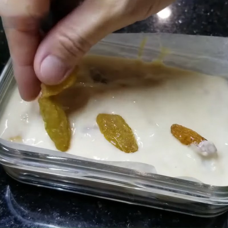 Step 3 Mixing the batter Banana yogurt cake using an air fryer