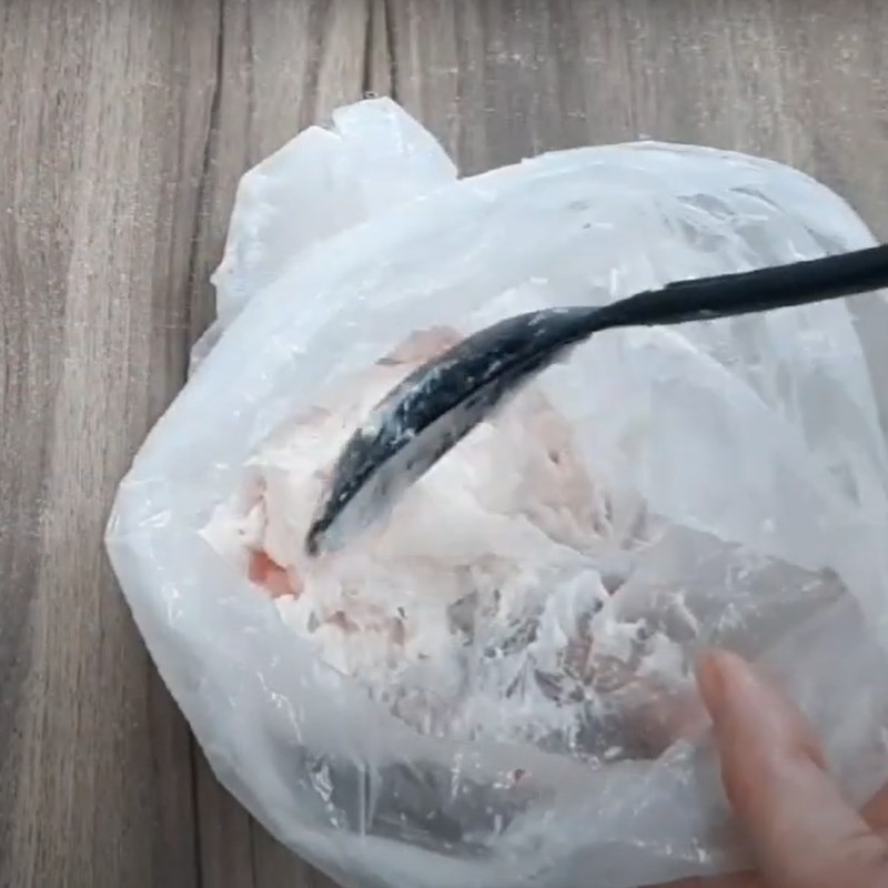 Step 1 Freeze the pork for Pork Sausage using a meat grinder
