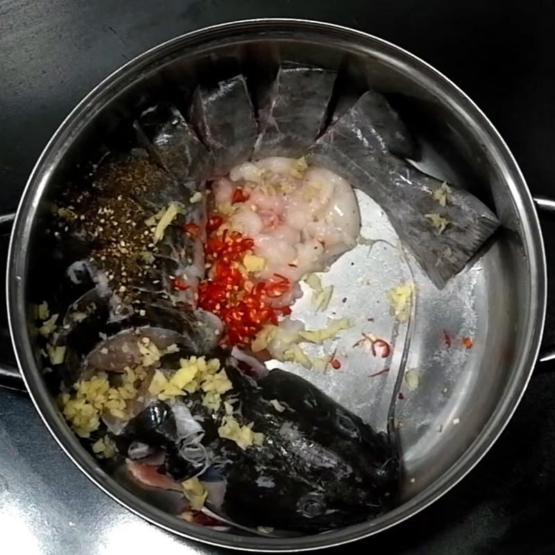 Step 3 Marinate the fish Steamed catfish