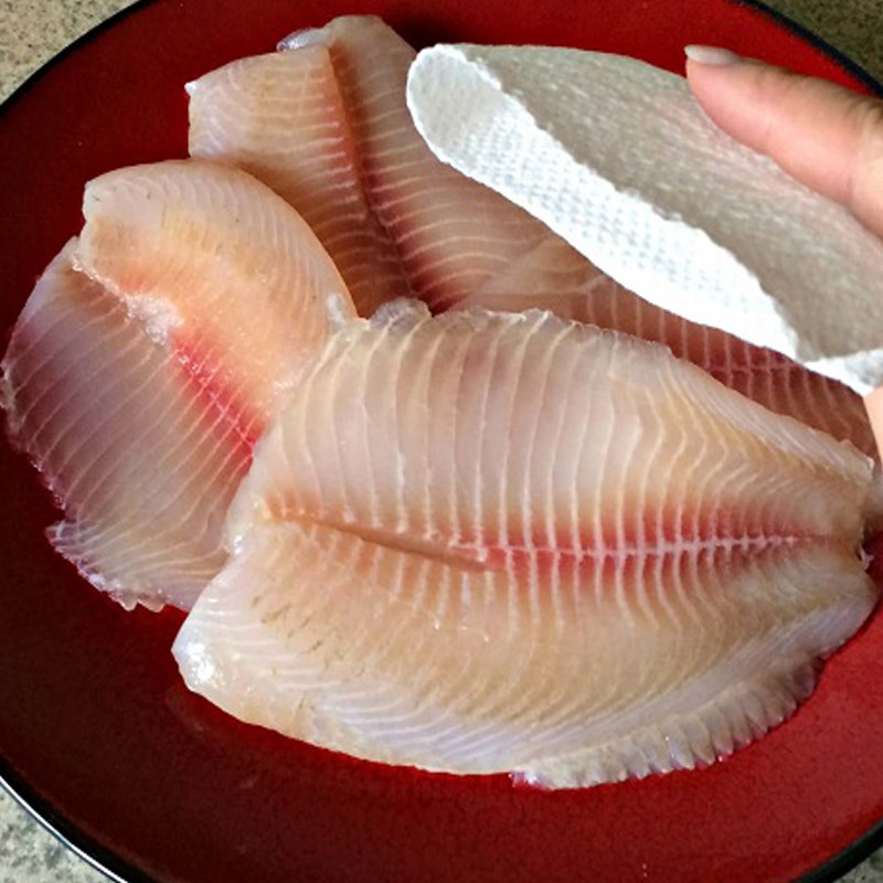 Step 3 Marinate the fish Fish cake