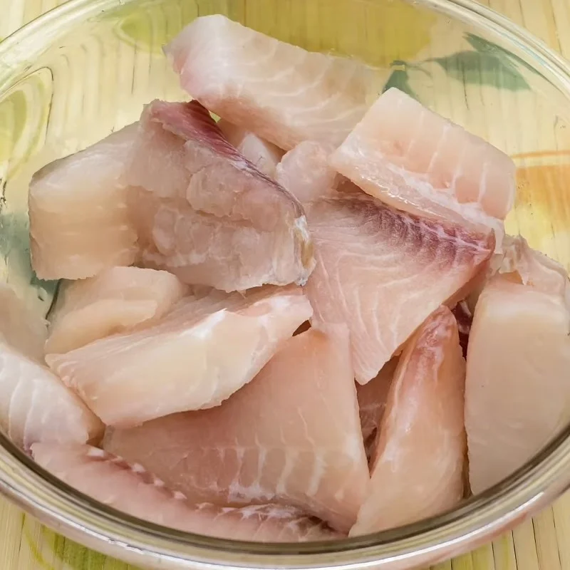 Step 3 Marinate the fish Fish cake