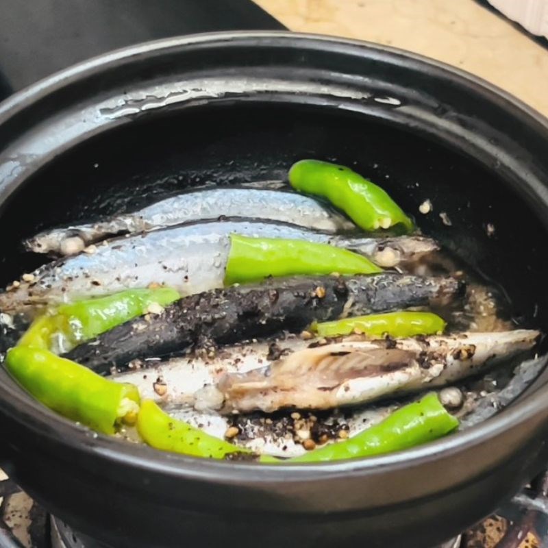 Step 2 Marinate and Braise Fish Mackerel Braised with Green Chili