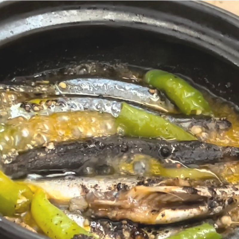Step 2 Marinate and Braise Fish Mackerel Braised with Green Chili