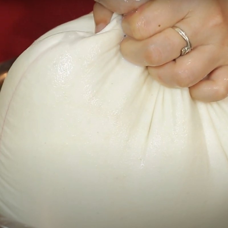 Step 1 Grinding the Flour for Traditional Pink Cake