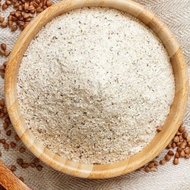 Step 1 Grind buckwheat seeds into flour Buckwheat Triangle Cake