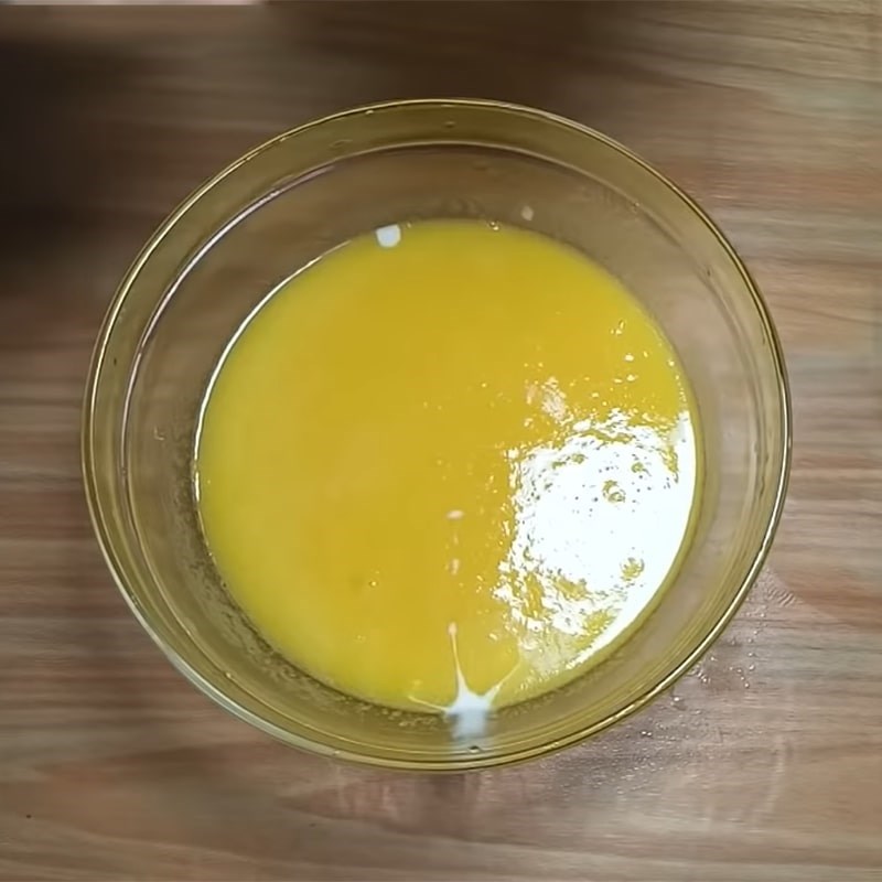 Step 2 Blend and Strain the Pineapple Juice Yogurt Pineapple Ice Cream